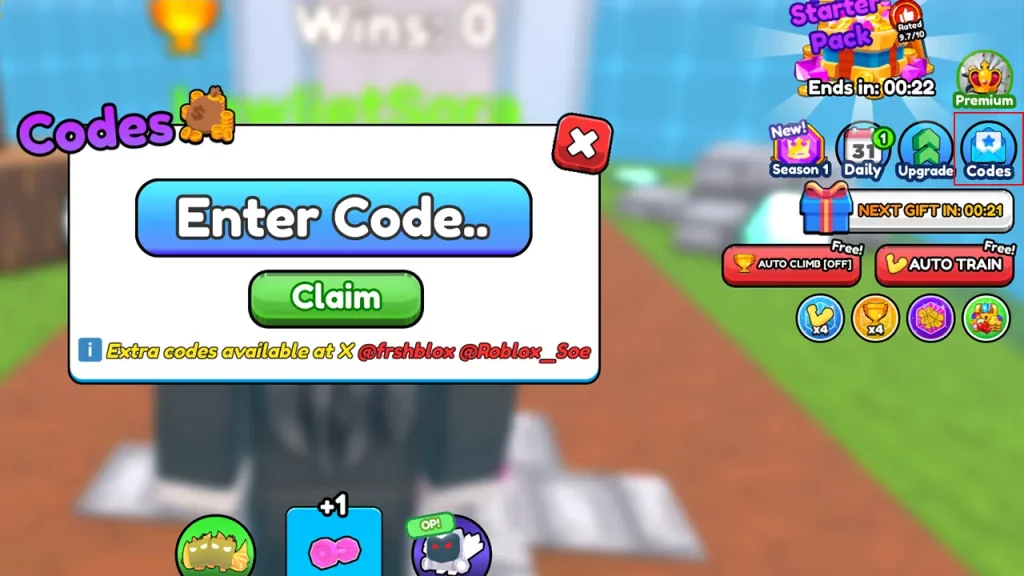 Redeem Climb Wall Simulator Codes