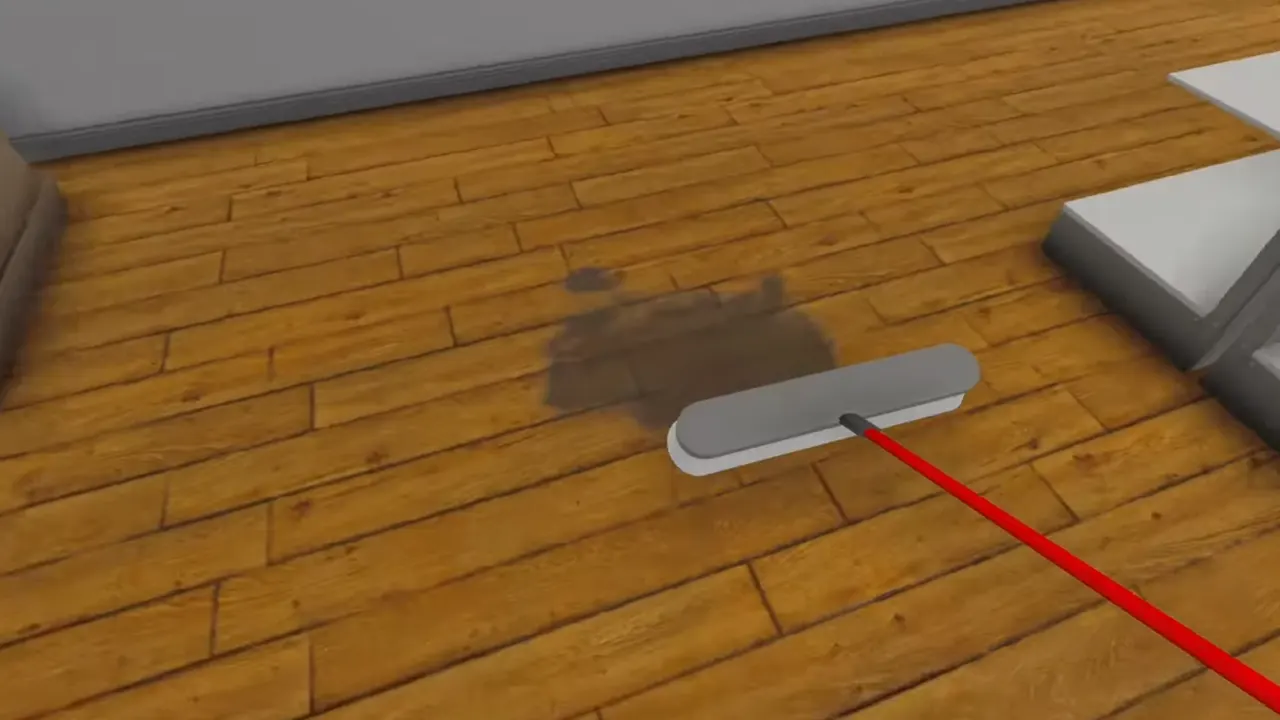 cleaning store to attract more customers in Supermarket Simulator