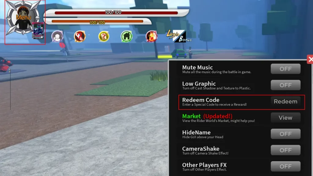 Redeem Rider Blox Codes
