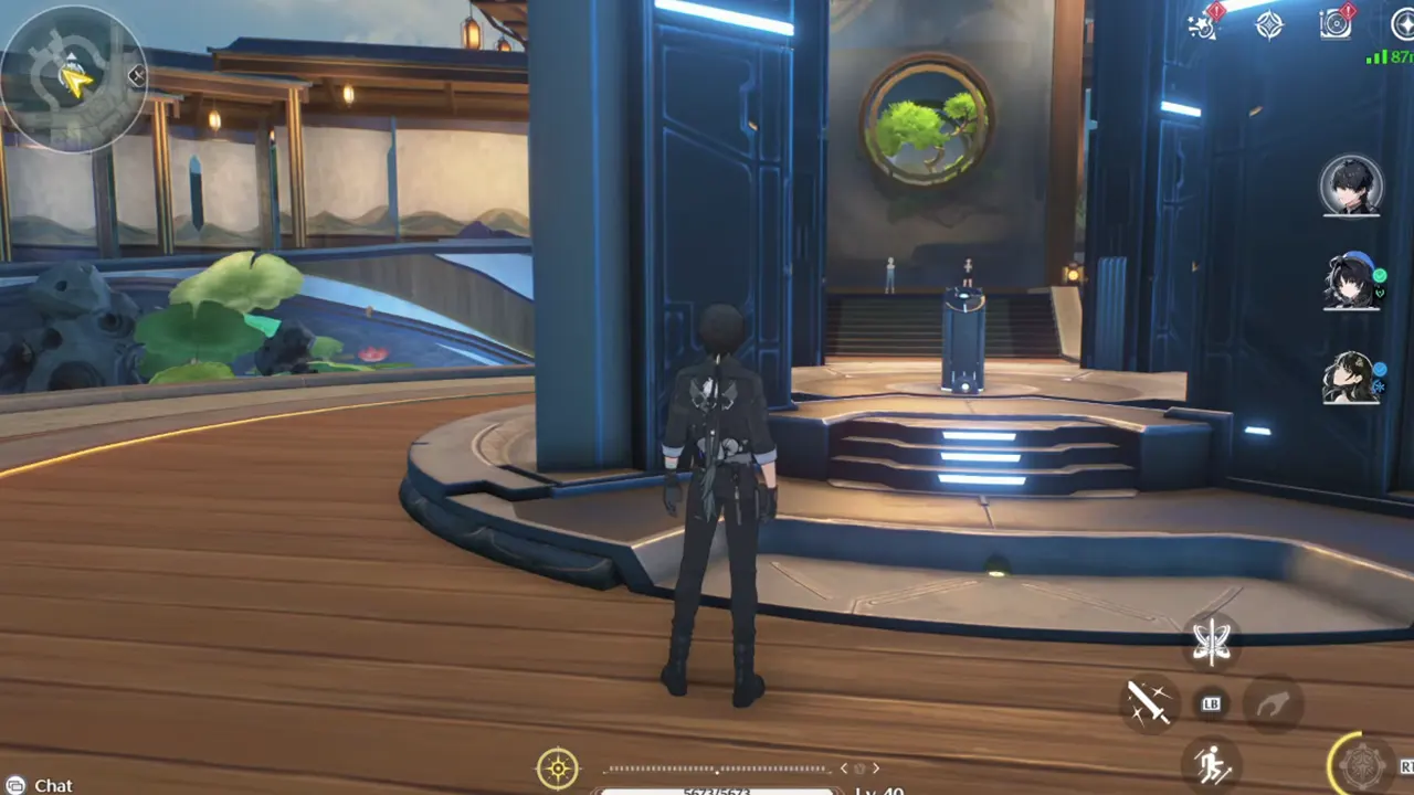 using Resonance Nexus to heal in Wuthering Waves