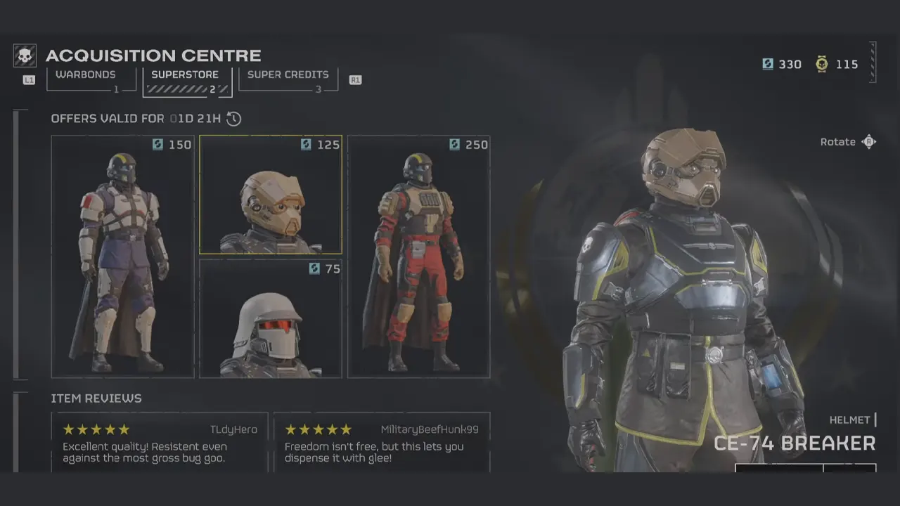 What Is Superstore Rotation In Helldivers 2