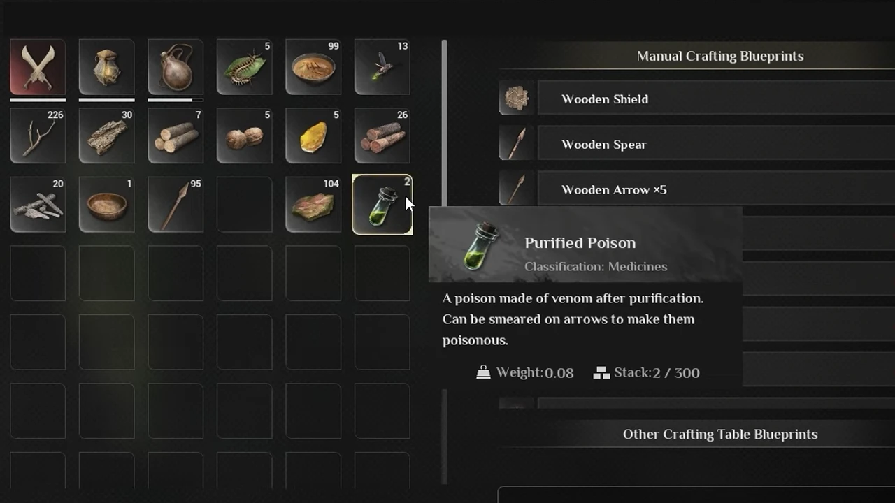 How To Get Poison Arrows In Soulmask