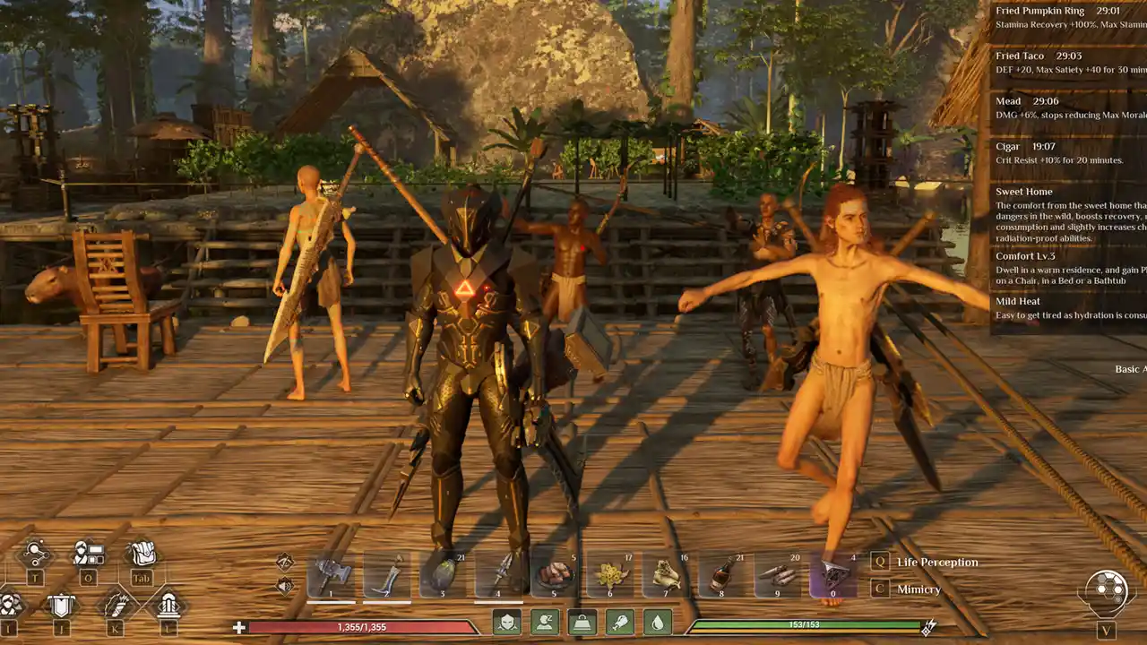 free tribesman from enemy camp