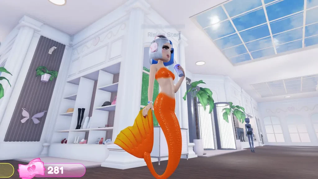 how to get mermaid outfit in dress to impress