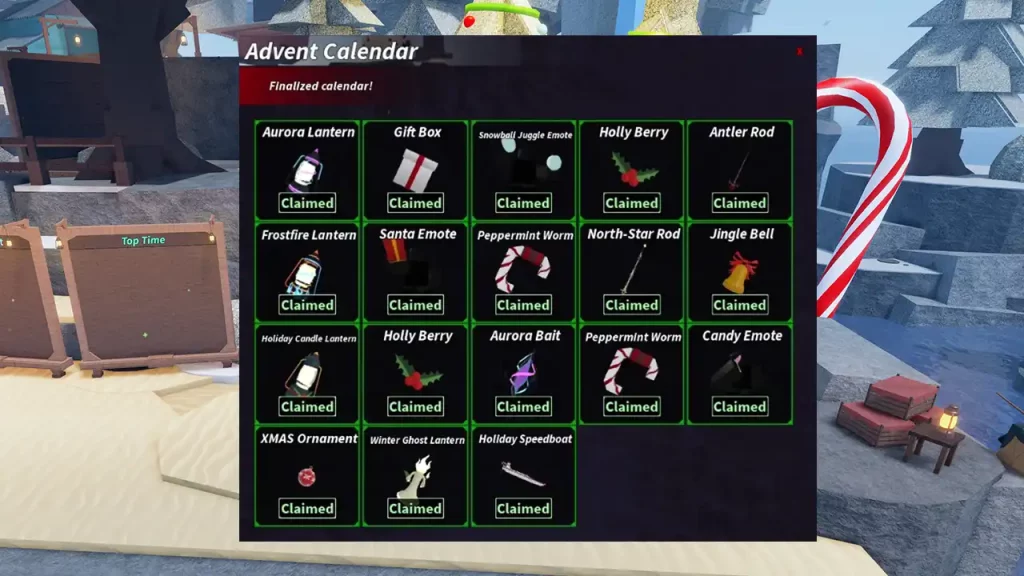 all fischmas advent calendar rewards unlocked