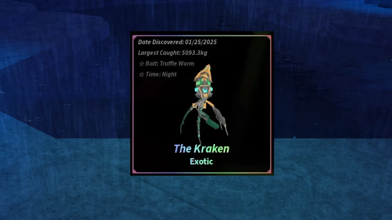 How to Catch Kraken in Fisch (Exotic Fish) - Gamer Tweak
