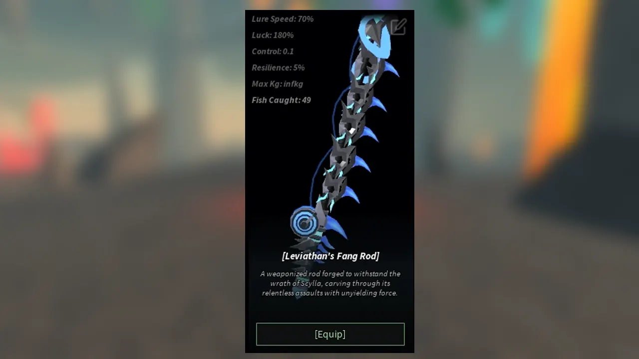 leviathans fang rod fisch
