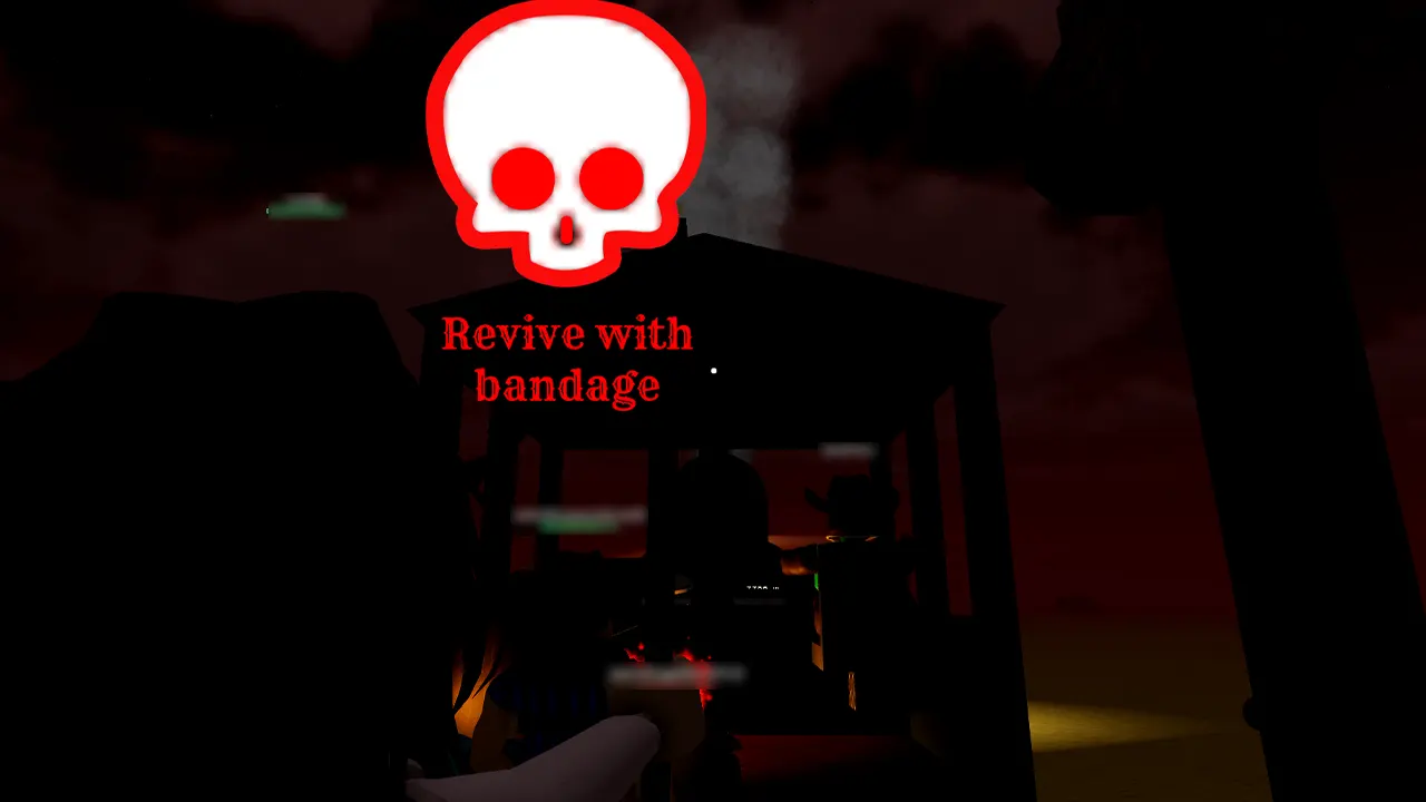 revive teammates bandage dead rails