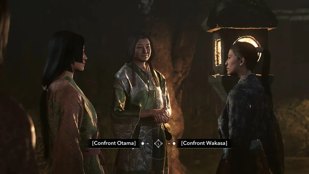 ac shadows confront otama or wakasa