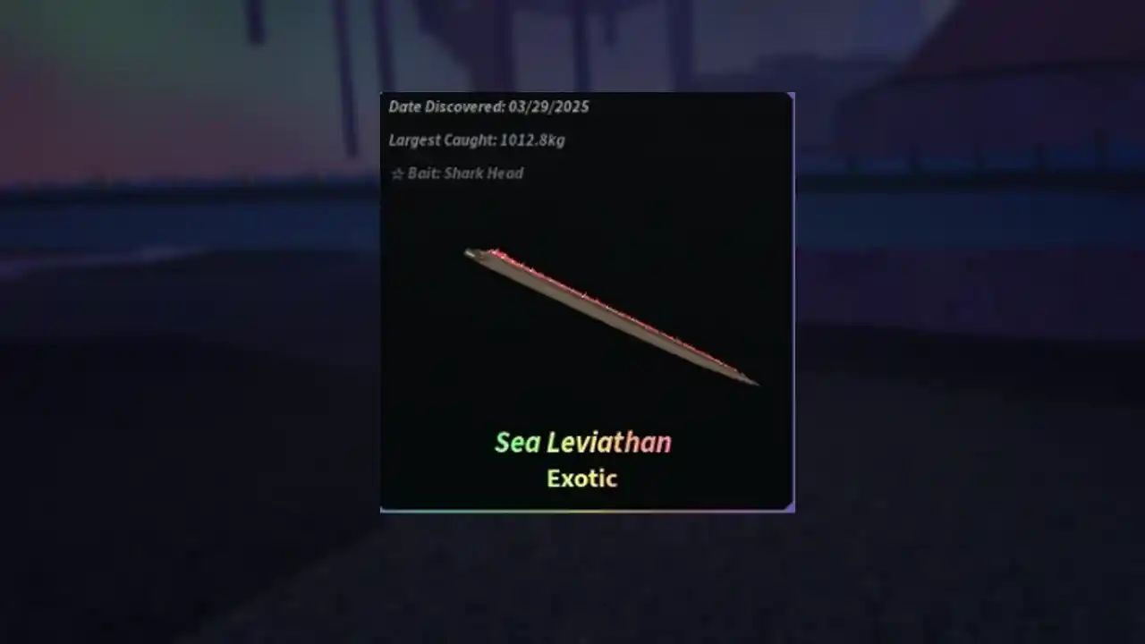 sea leviathan exotic fisch