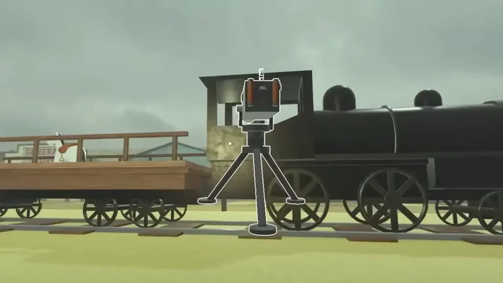 turret to weld on train