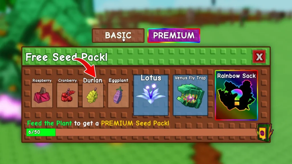 durian in basic seed pack grow a garden