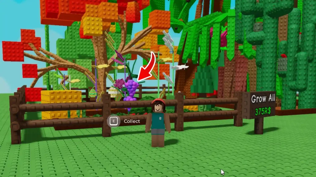 grape crop in roblox grow a garden