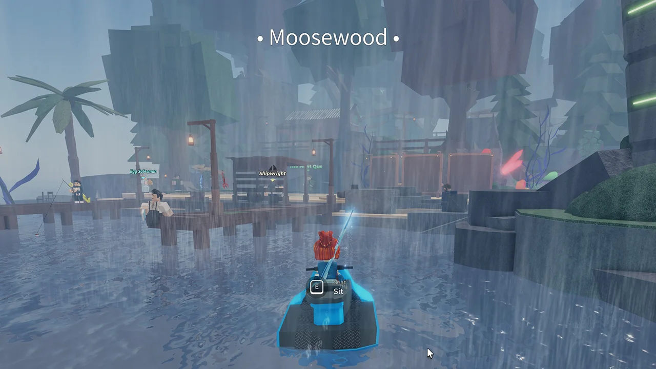 how to go back to first sea fisch