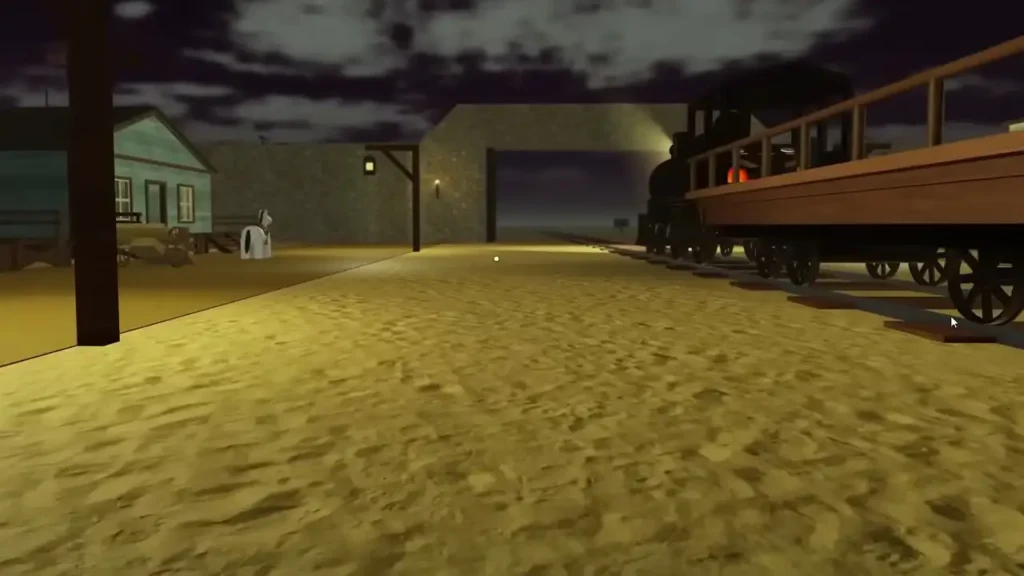 town in night time