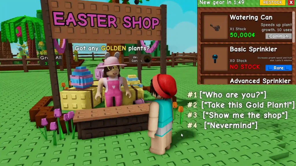 watering can for plants grow a garden easter event