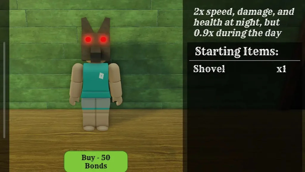 werewolf class bonds cost
