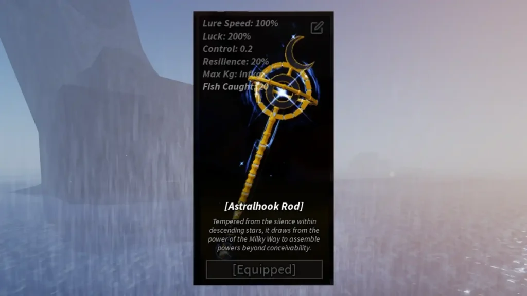 astralhook rod fisch
