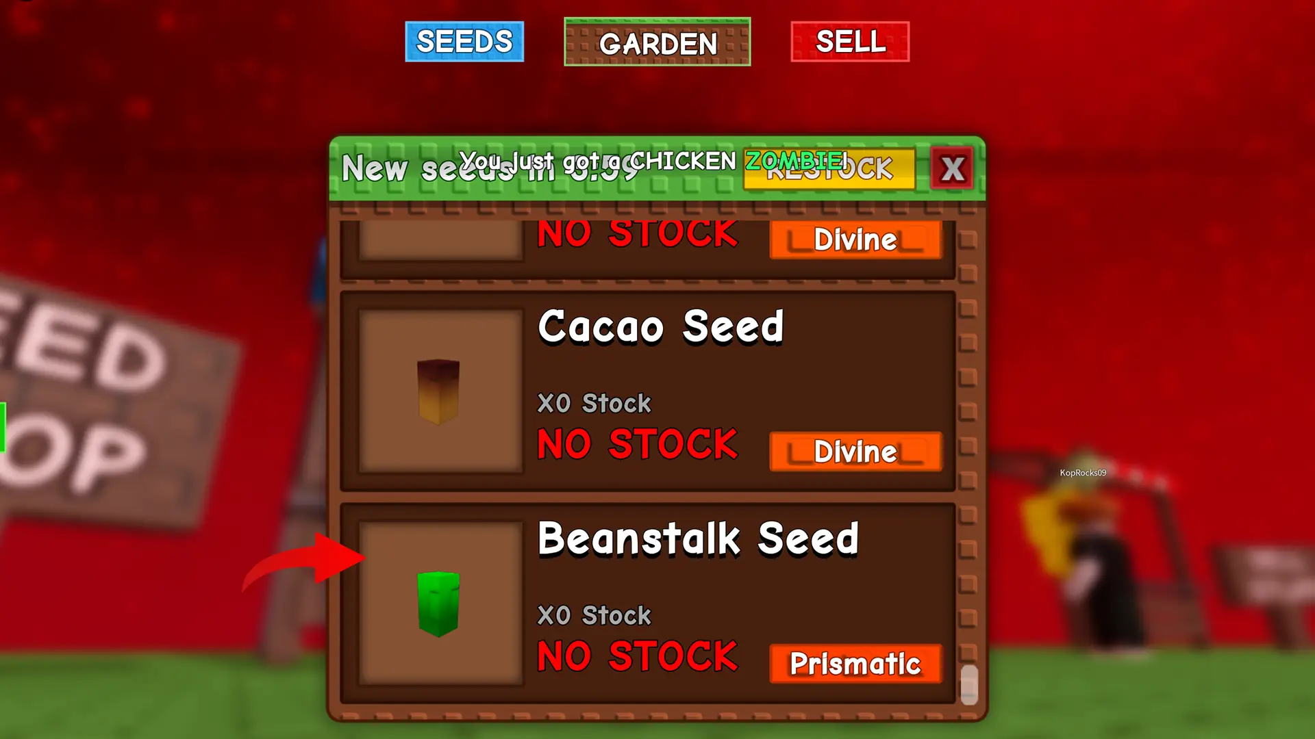 beanstalk seed grow garden