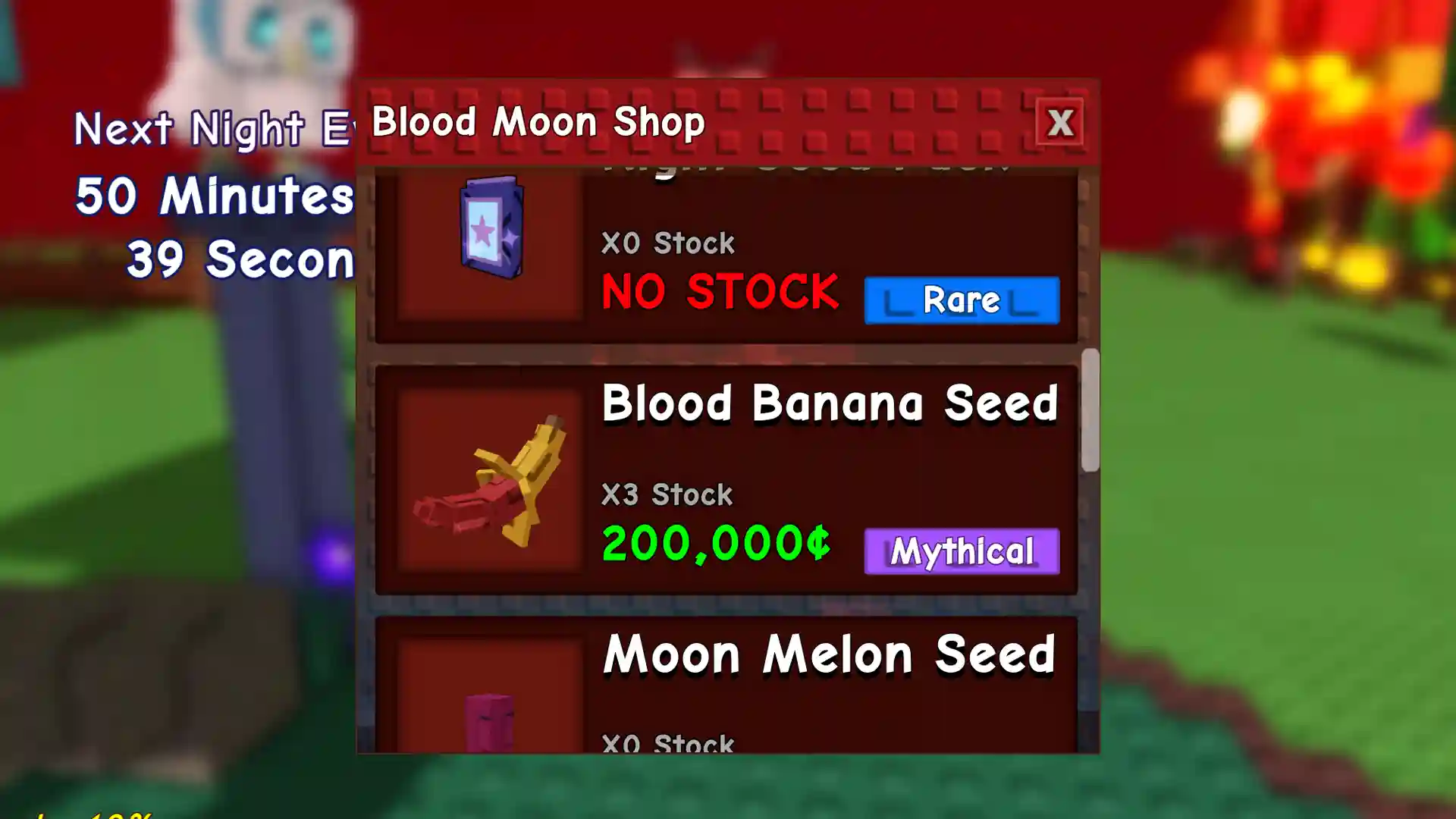 blood banana seed