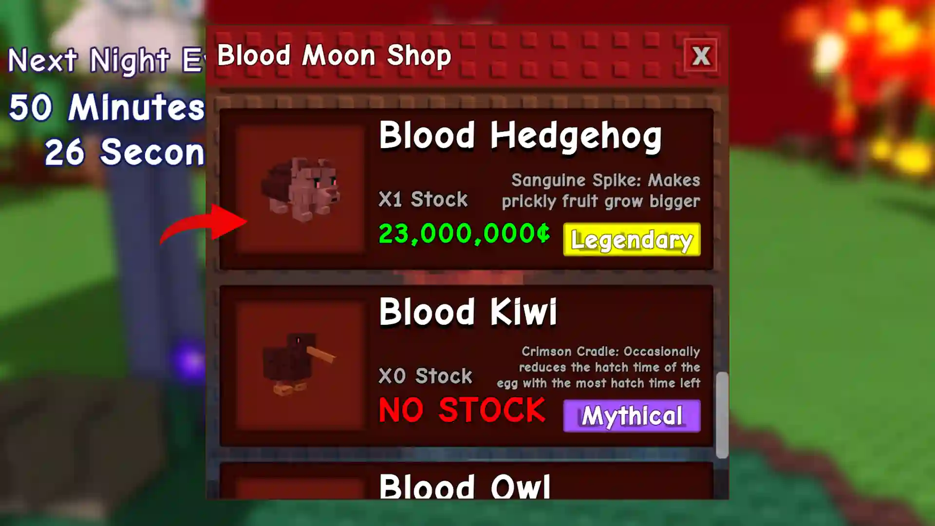 blood hedgehog grow garden