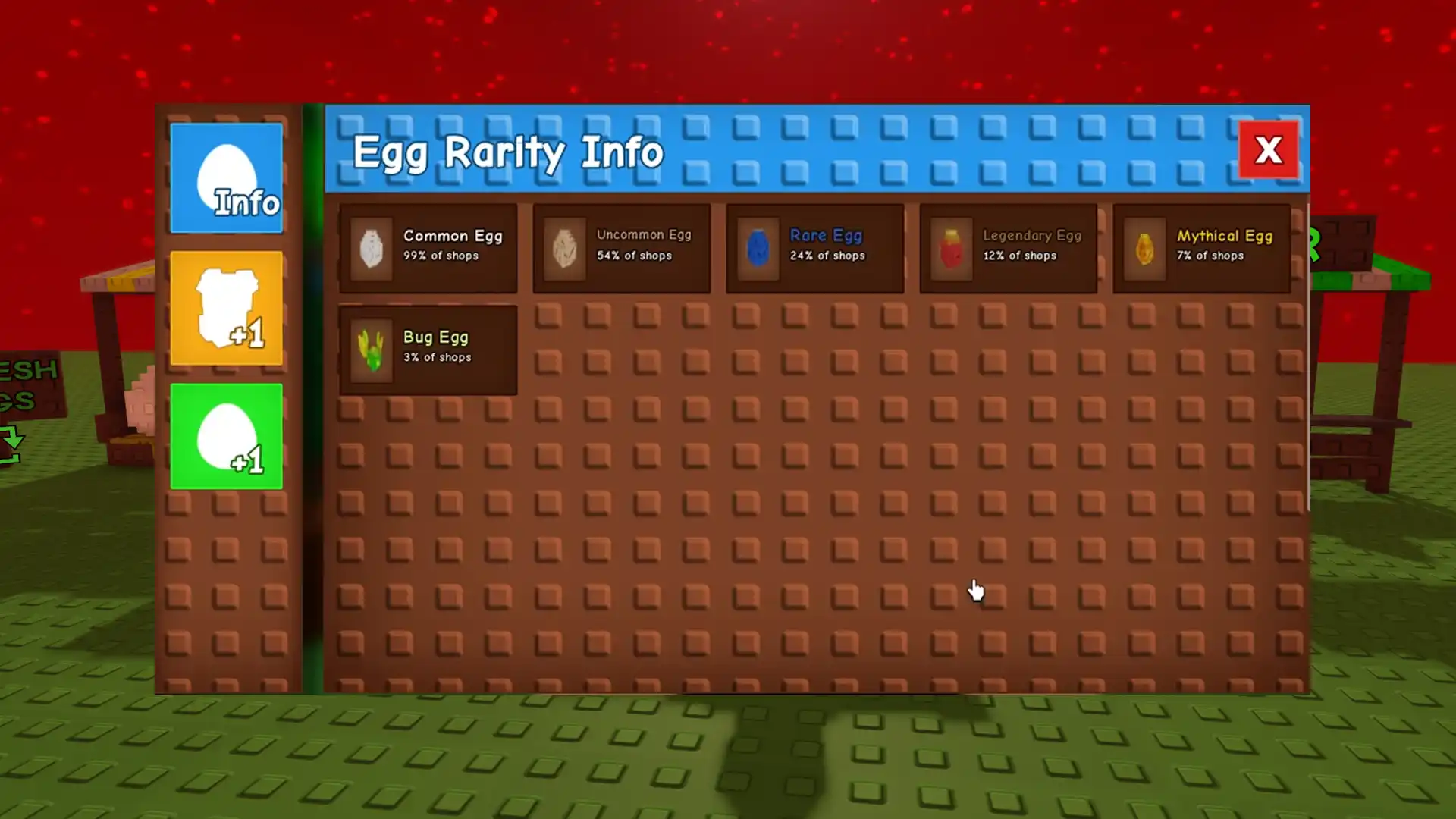 egg rarity in gag roblox