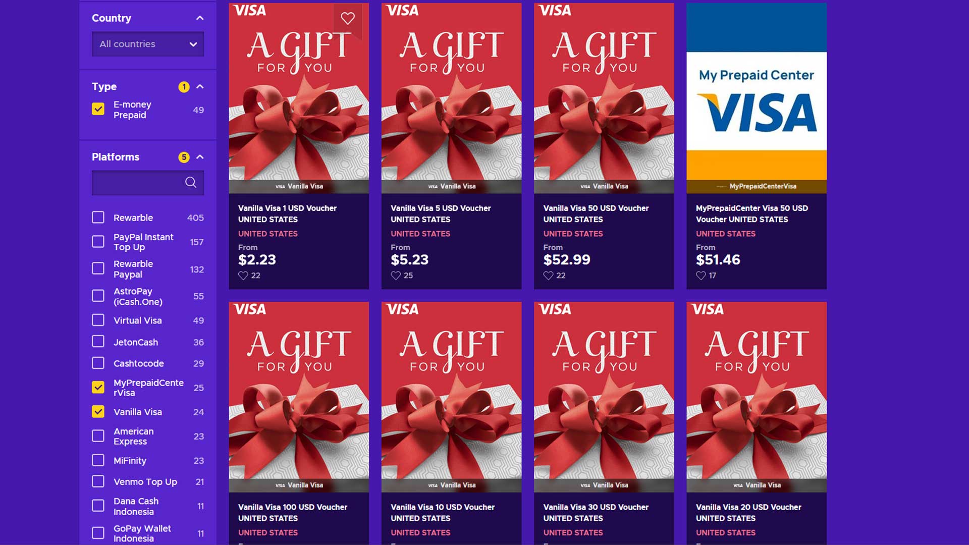 Emoney Gift Card