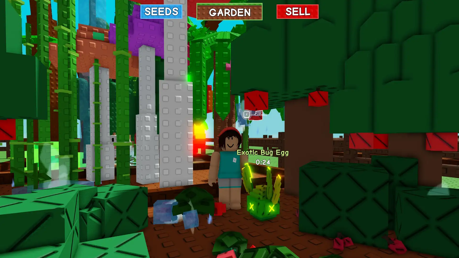 exotic bug egg grow a garden