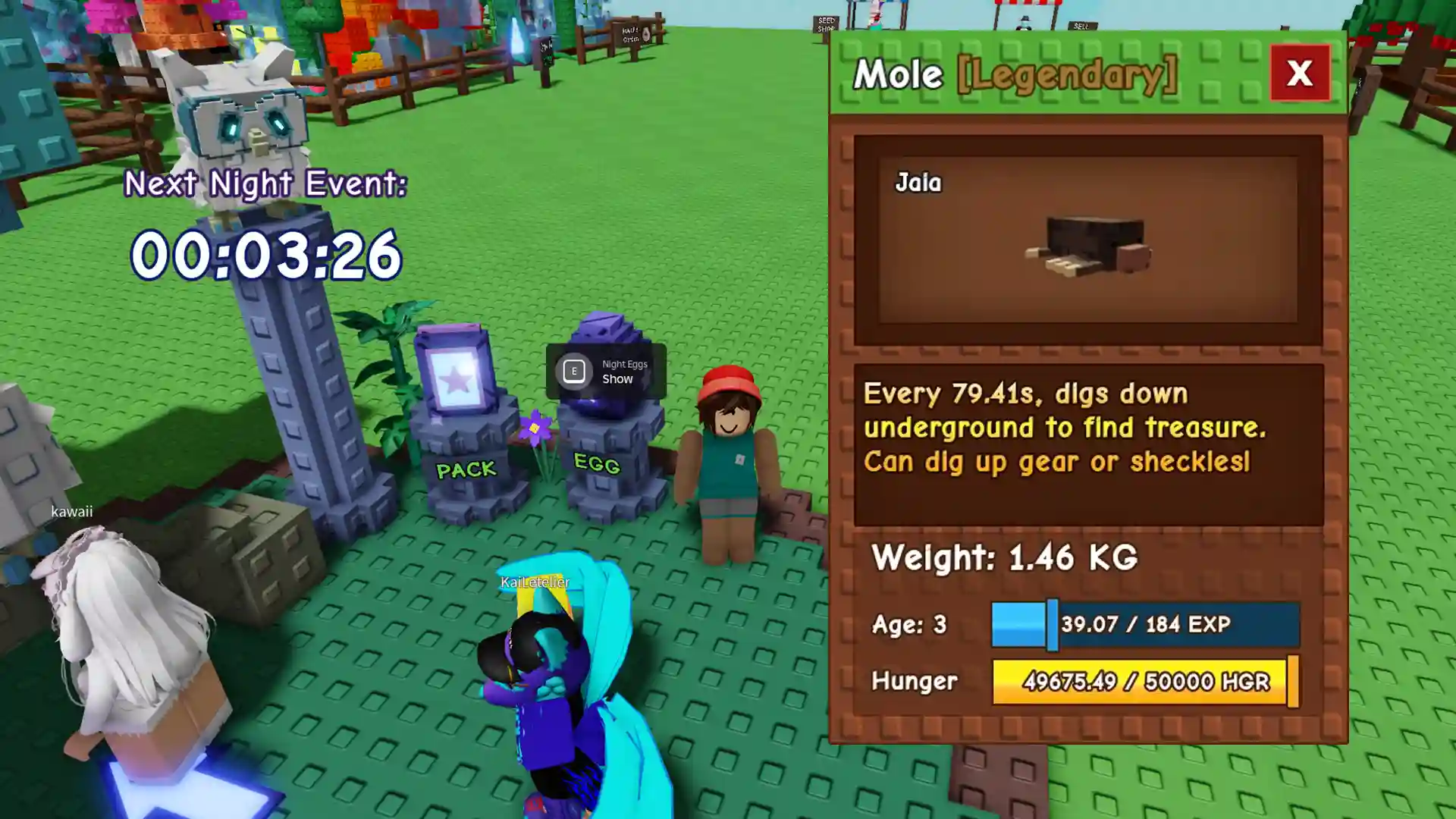 garden mole ability