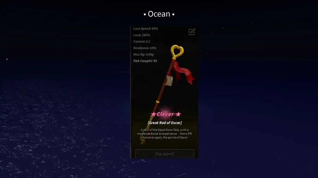 great rod of oscar fisch