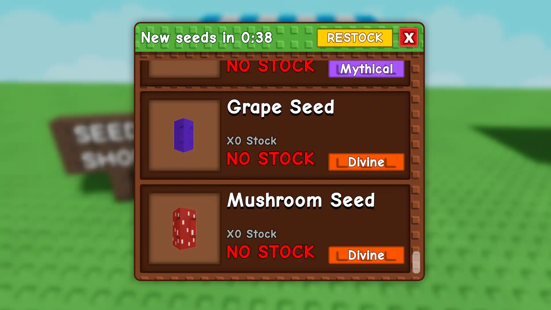mushroom seed sams shop grow a garden