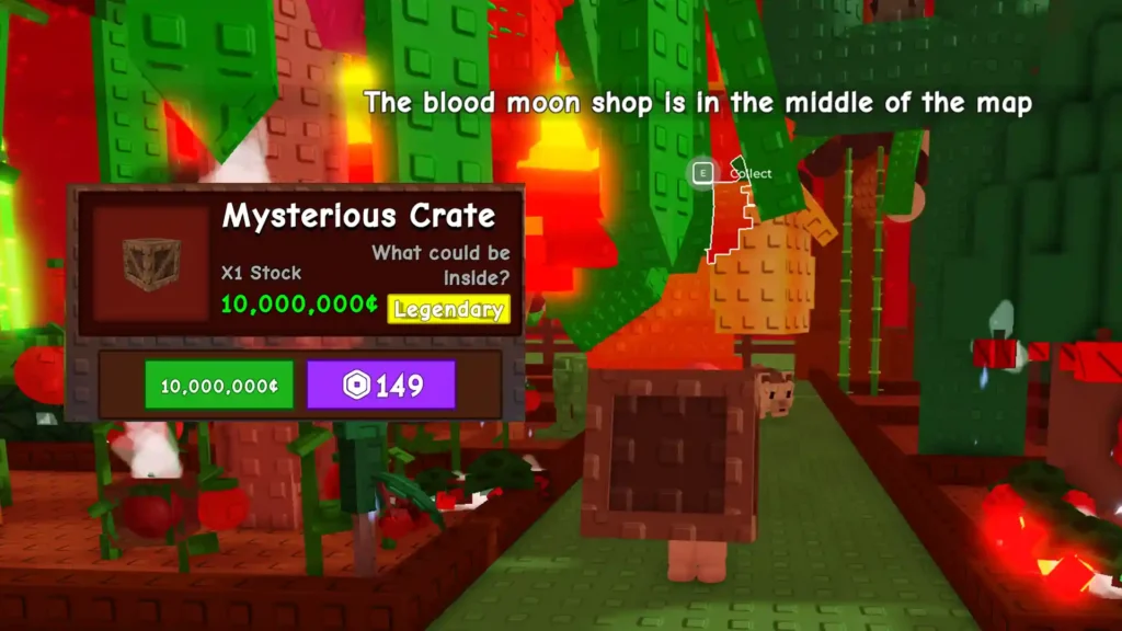 mysterious crate grow garden