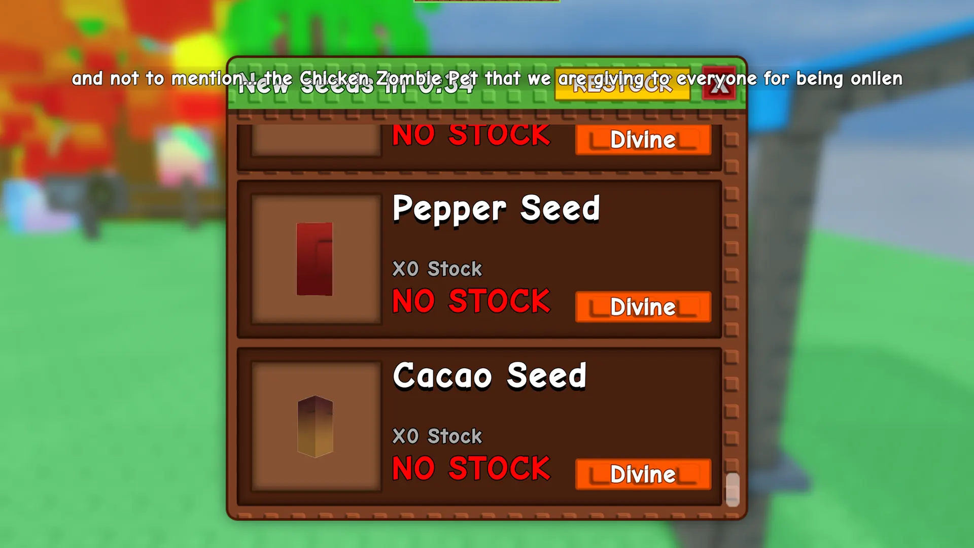 pepper and cacao seed