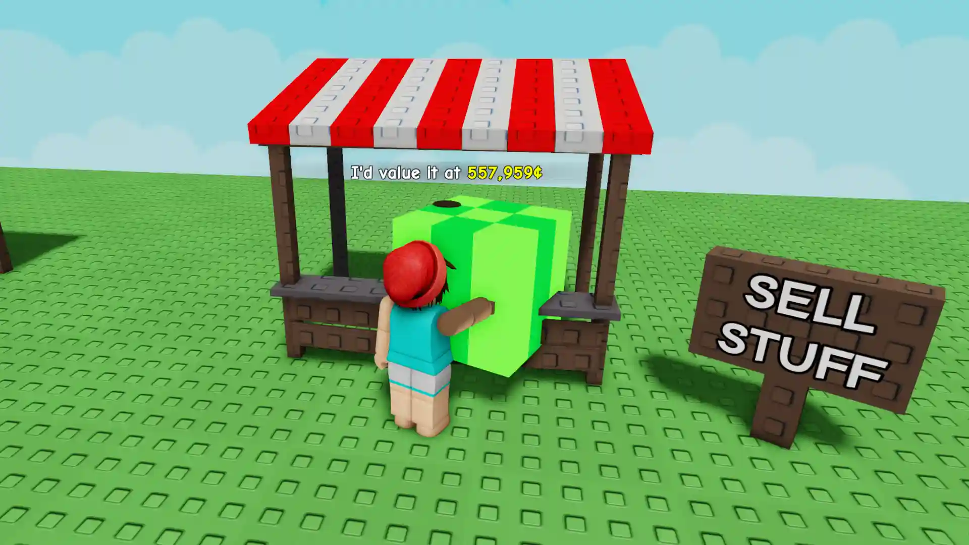 selling fruit
