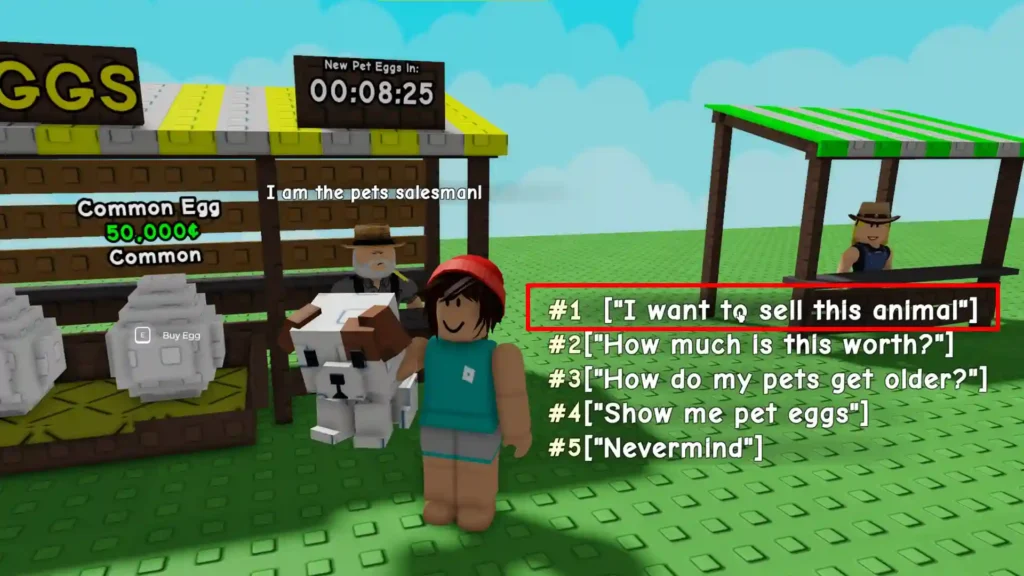 selling pet dog
