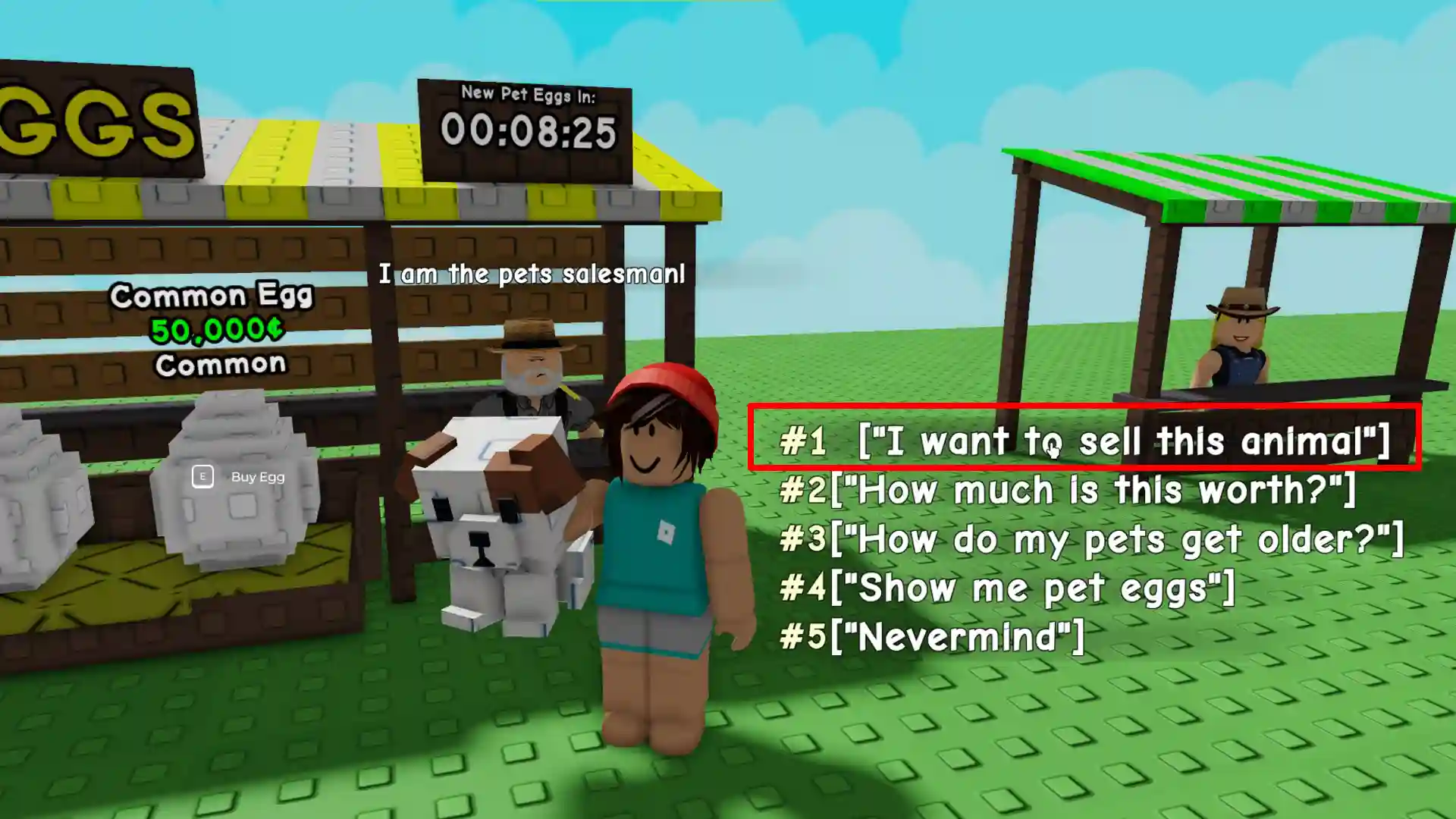 selling pet dog