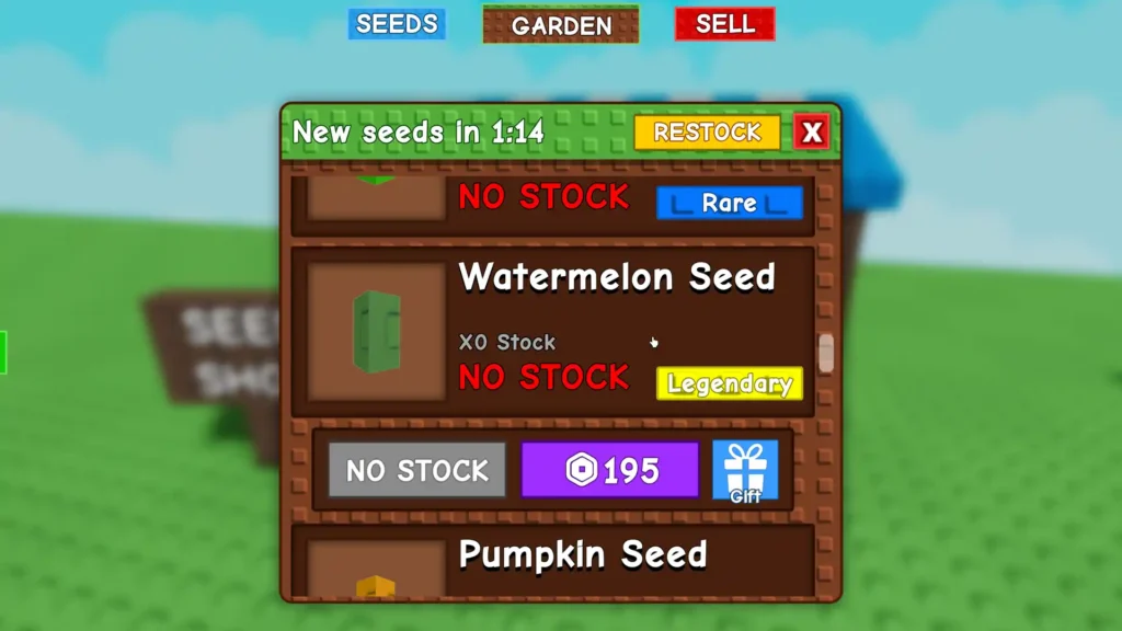 watermelon in the shop