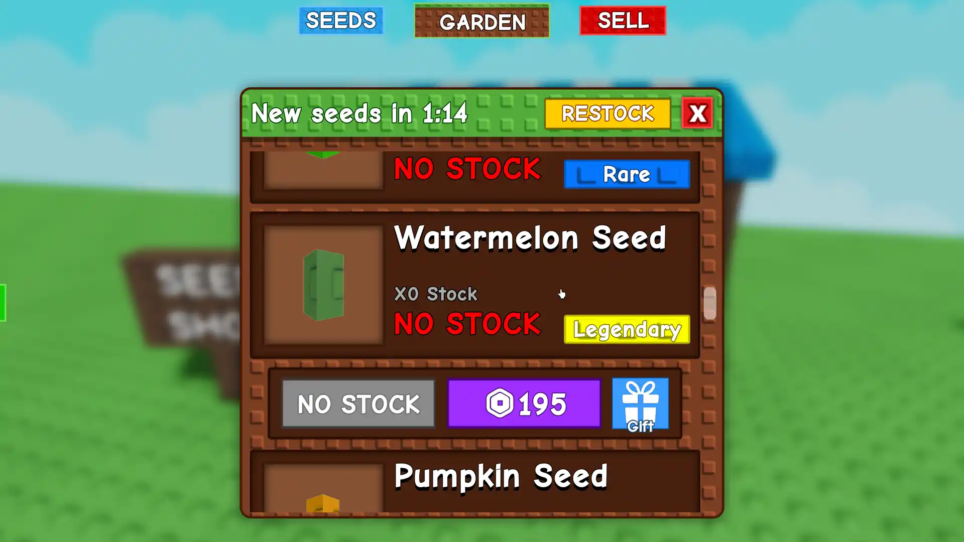 watermelon in the shop
