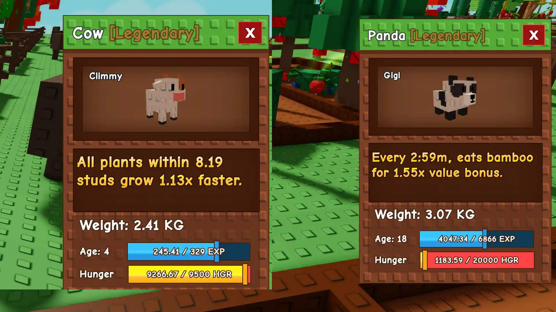 what these pets do in grow a garden