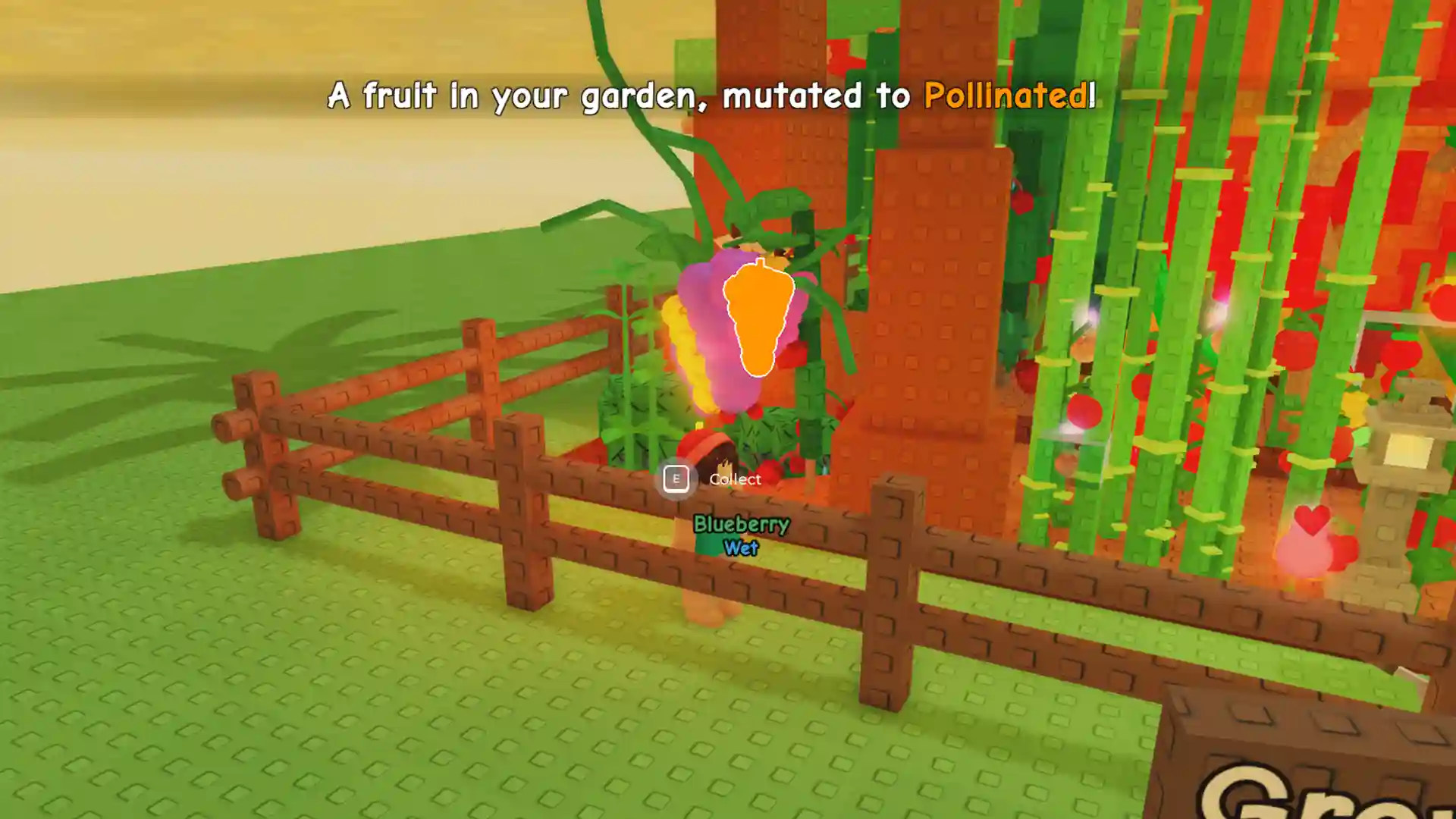 how to get pollinated mutation on crops grow garden