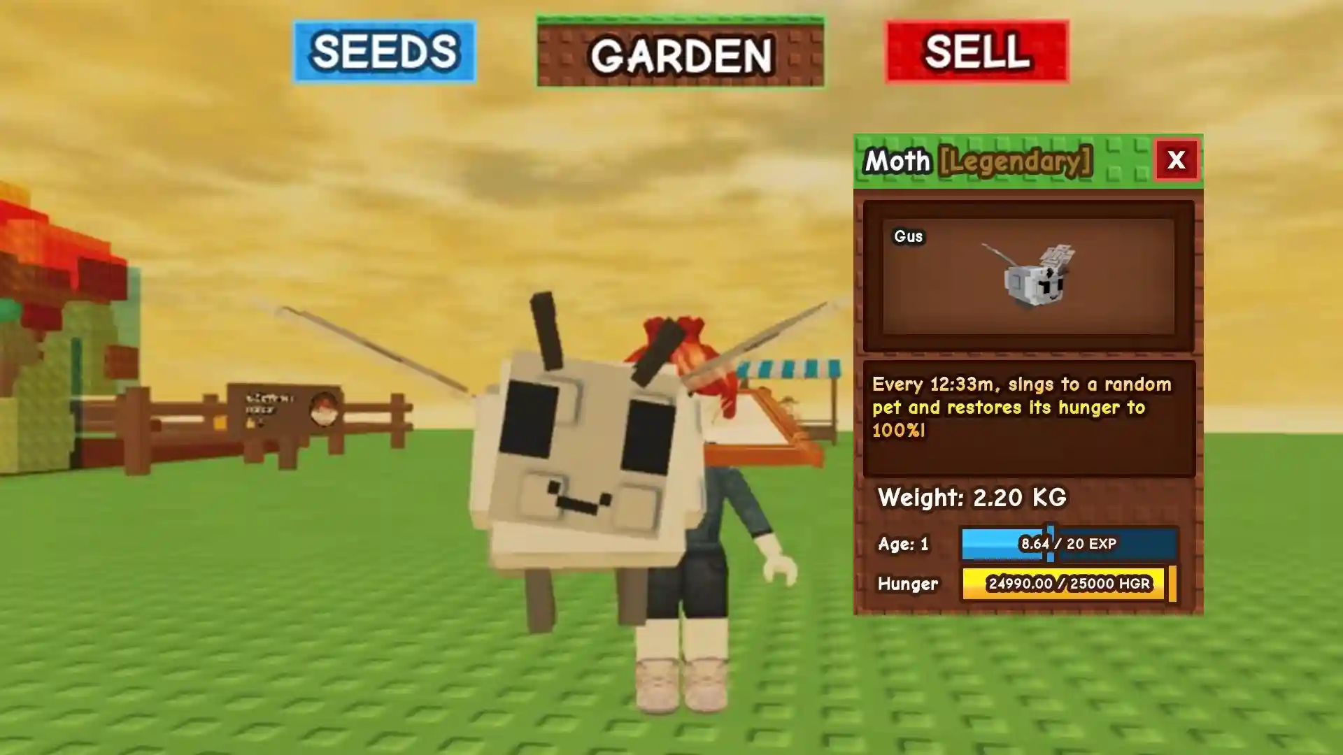 moth grow garden ability