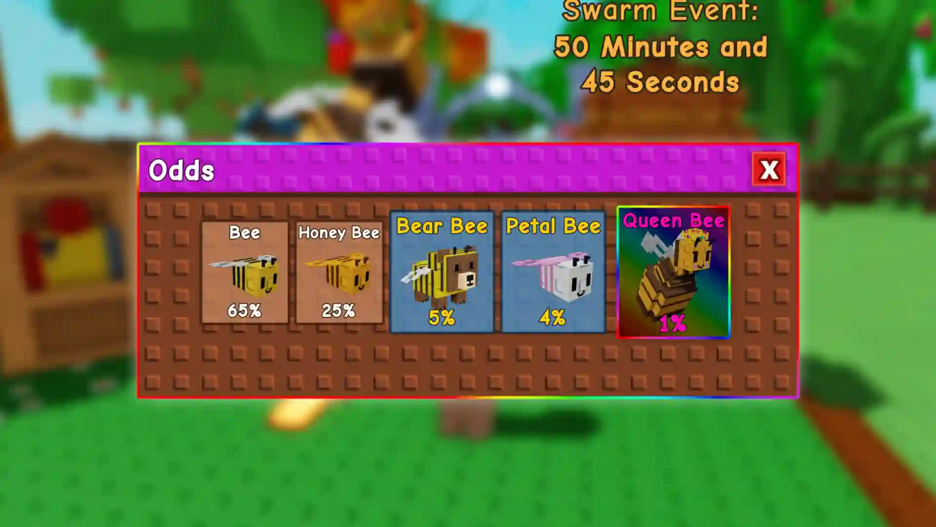 odds of bee pets