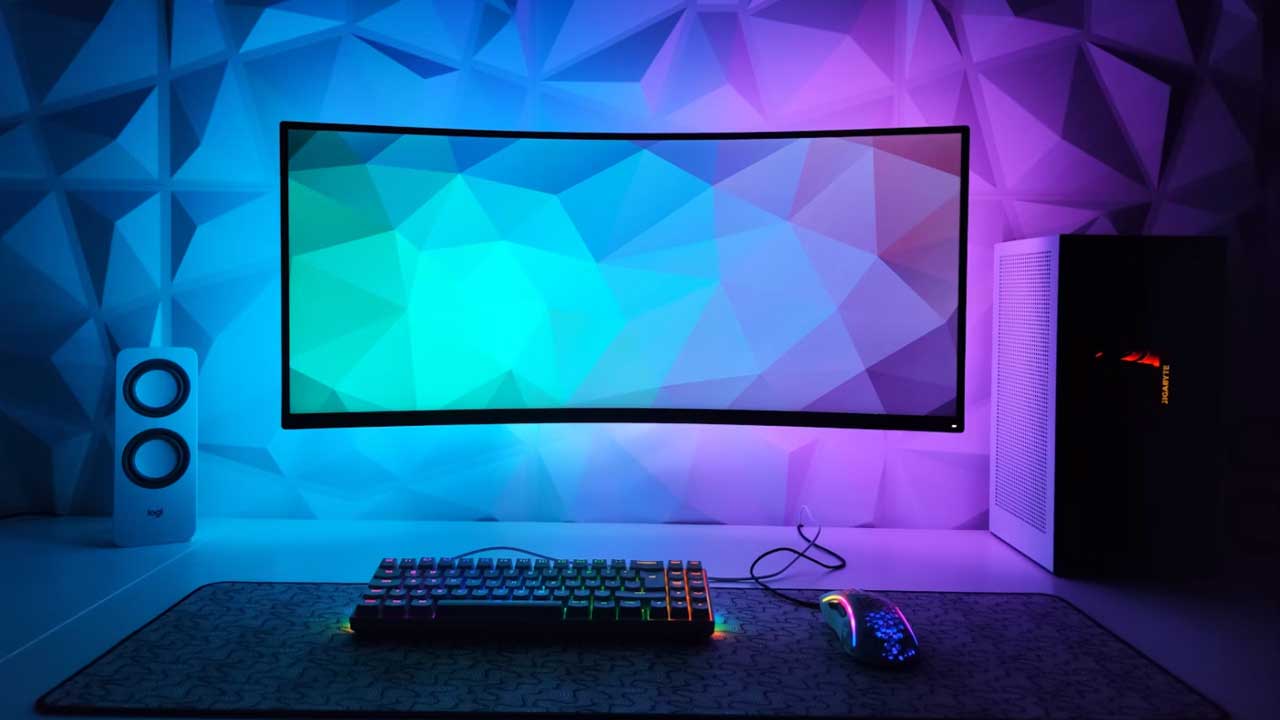 Gaming Monitor Setup