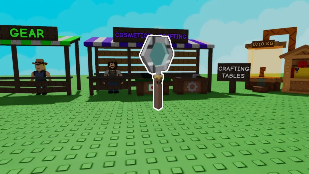 magnifying glass grow garden