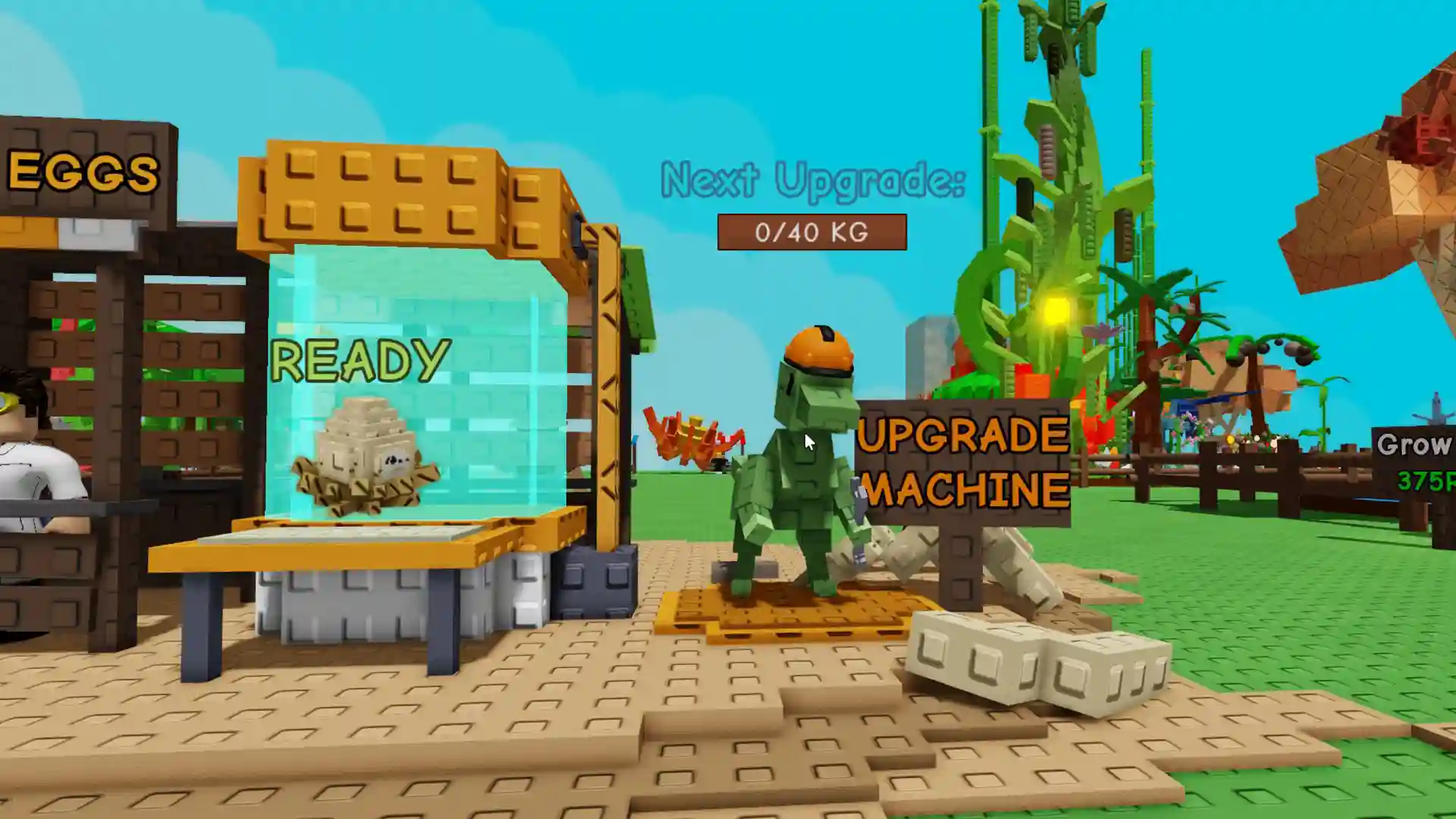 prehistoric dna machine upgrading