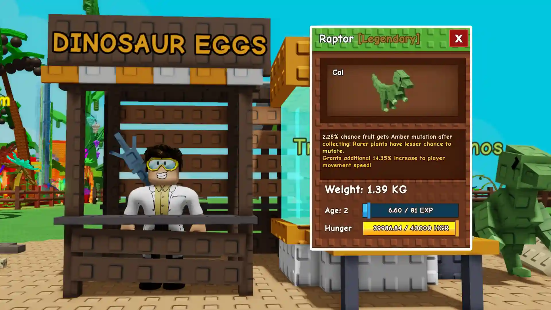 raptor abilities