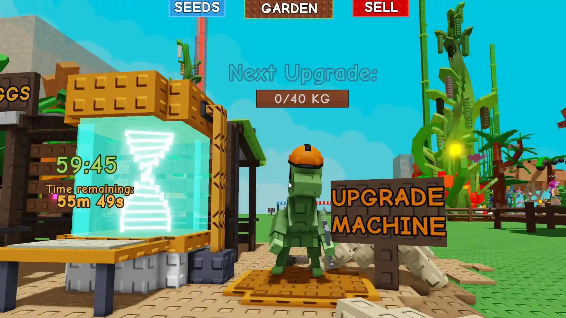 talk to raptor for upgrading machine