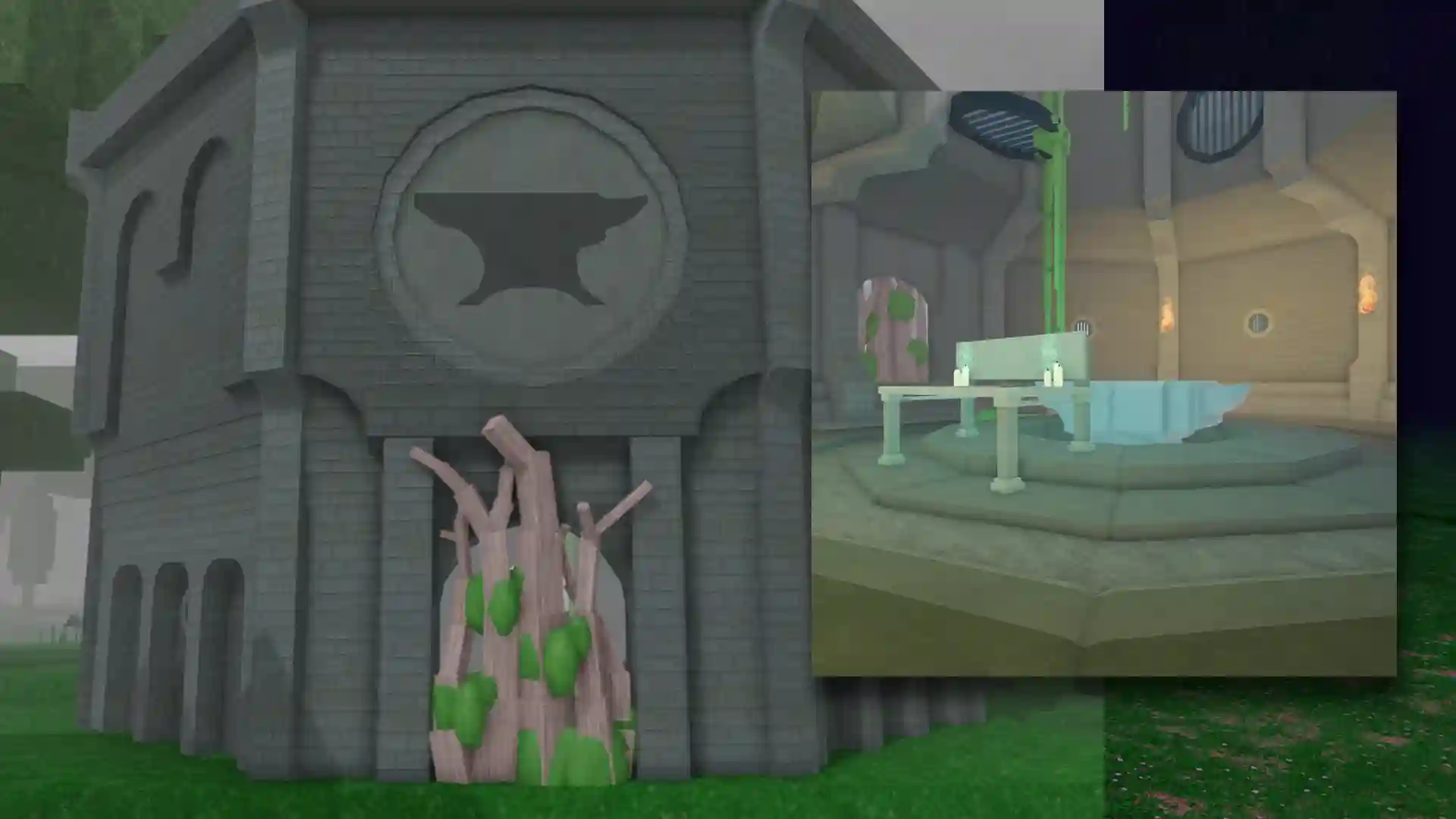 anvil location for crafting bandages 99 nights