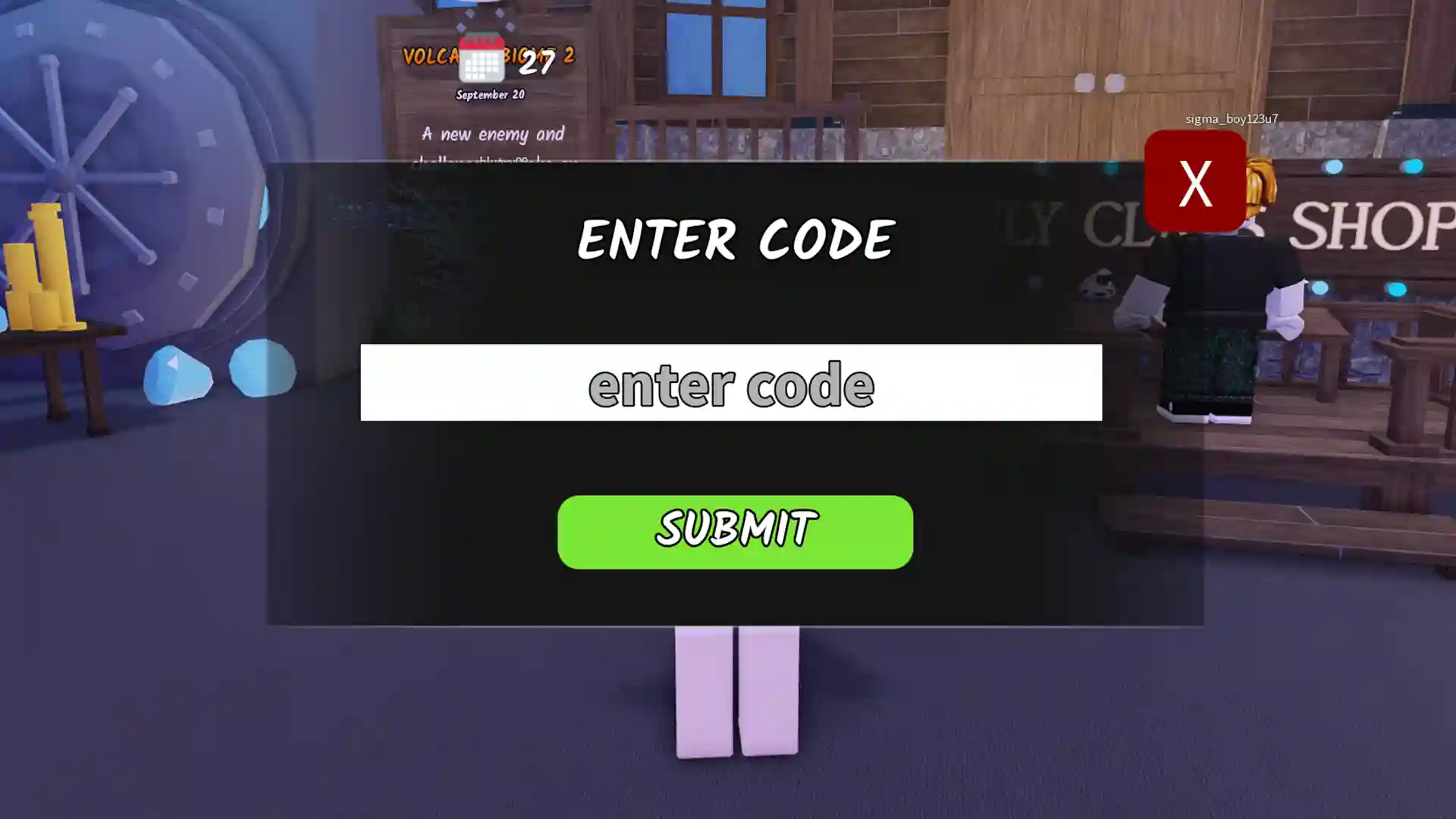 code redemption 99 nights