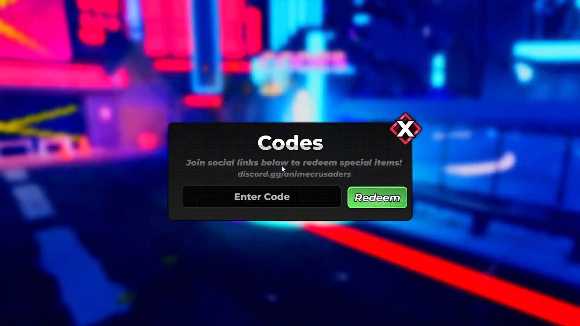 codes redemption window